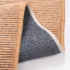 Natural Latex Area Rug – Modern Cotton 7 mm Pile Non Slip Jacquard Woven Rug