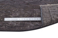 Atina 8929 Purple Vintage Wool Handmade Area Rug 5'1" x 9'1"