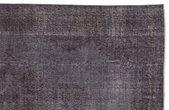 Atina 8929 Purple Vintage Wool Handmade Area Rug 5'1" x 9'1"