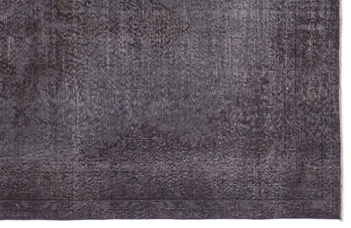 Atina 8929 Purple Vintage Wool Handmade Area Rug 5'1" x 9'1"