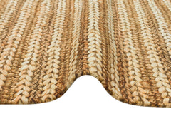 Modern Digital Print Rug – Columbus Gold Area Rug With Fringed Cotton Base