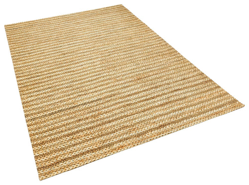 Modern Digital Print Rug – Columbus Gold Area Rug With Fringed Cotton Base