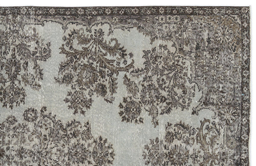 Atina 9503 Beige Vintage Wool Handmade Area Rug 5'5" x 8'3"