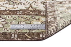 Atina Cream Classic Wool Handmade Area Rug 5'3" x 9'3"