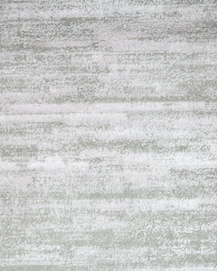 Modern Grey Area Rug – Durable Machine Made Acrylic Carpet with Fringed Edges