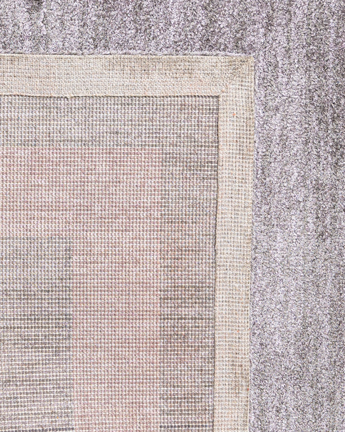 Natural Viscose Rug – Anthracite Frame Carpet With Soft Texture & Luxury Design