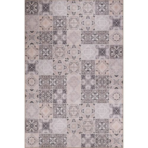 Pink Patchwork Area Rug – Washable Non Slip Cotton Soft Microfiber Carpet