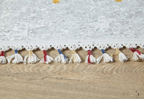 Mlynary Grey Modern Digital Print Area Rug