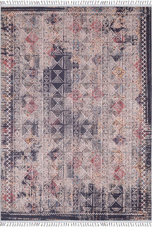 Modern Area Rug – Navy Blue Digital Print Rug | Antibacterial, Non Slip Carpet