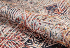 Modern Area Rug – Navy Blue Digital Print Rug | Antibacterial, Non Slip Carpet