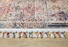 Modern Area Rug – Navy Blue Digital Print Rug | Antibacterial, Non Slip Carpet