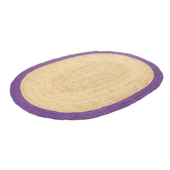 Handmade Jute Rug – Modern Purple Flatweave Area Rug by Dolce Vita