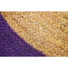 Handmade Jute Rug – Modern Purple Flatweave Area Rug by Dolce Vita