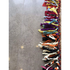 Handmade Jute Rug – Gold Striped Flatweave Area Carpet by Dolce Vita