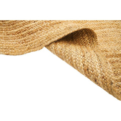 Handmade Jute Rug – Modern Gold Tone Flatweave Area Rug by Dolce Vita