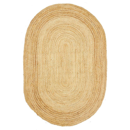 Handmade Jute Rug – Modern Gold Tone Flatweave Area Rug by Dolce Vita