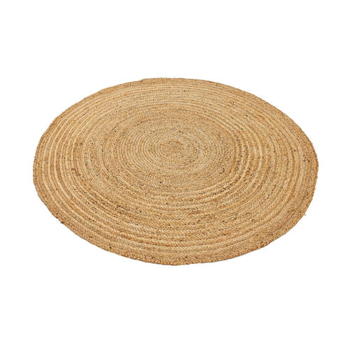 Handmade Jute Rug – Modern Gold Flatweave Natural Fiber Carpet by Dolce Vita