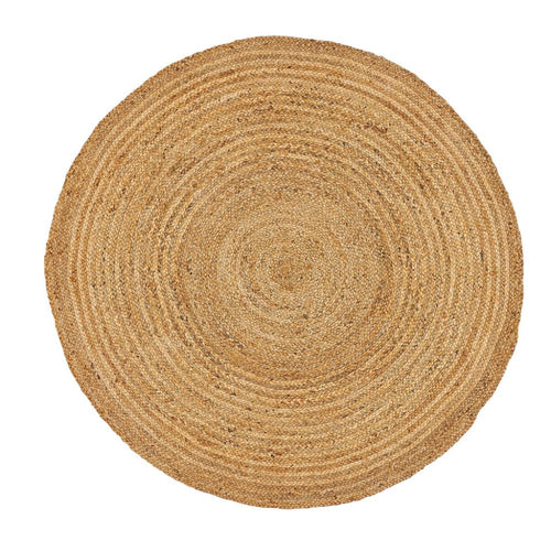 Handmade Jute Rug – Modern Gold Flatweave Natural Fiber Carpet by Dolce Vita