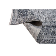 Bamboo Area Rug – Grey Classic Machine Made Carpet by Dolce Vita