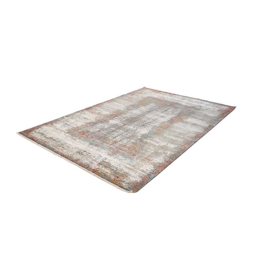 Bamboo Yarn Area Rug – Modern Cream Machine Made Rug by Dolce Vita