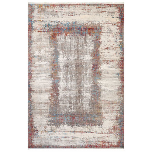 Bamboo Yarn Area Rug – Modern Cream Machine Made Rug by Dolce Vita