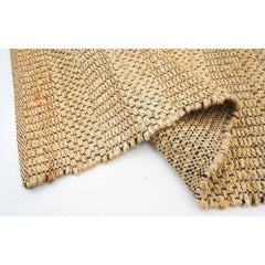 Handmade Jute Rug - Bornova Gold Modern Flatweave Carpet by Dolce Vita