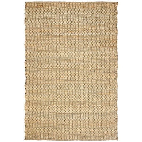 Handmade Jute Rug - Bornova Gold Modern Flatweave Carpet by Dolce Vita