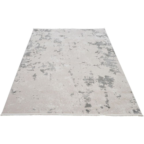 Modern Area Rug - Korat Grey Machine Made Flatweave Carpet by Dolce Vita