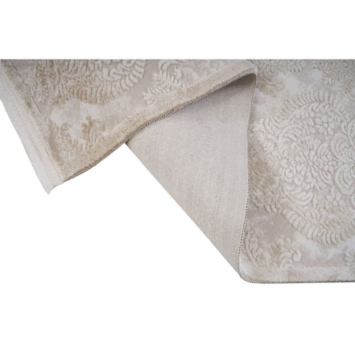 Beige Geometric Area Rug – Machine Made Rug | Stylish Flatweave Carpet by Dolce Vita