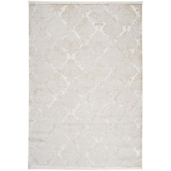 Beige Geometric Area Rug – Machine Made Rug | Stylish Flatweave Carpet by Dolce Vita