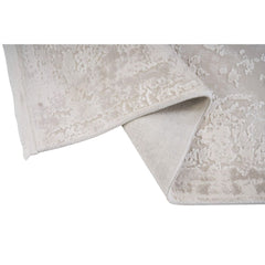 Vintage Area Rug - Ko Samet Beige Machine Made Rug | Anti Slip Washable Design