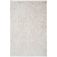 Vintage Area Rug - Ko Samet Beige Machine Made Rug | Anti Slip Washable Design