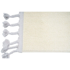 Modern Microfiber Rug – Machine Made Area Rug with 9mm Pile Height & Anti Slip Backing