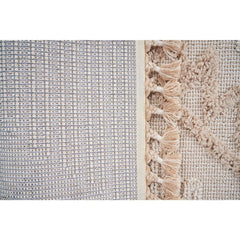 Geometric Area Rug – Machine Made Cream Rug with Scandinavian Style Design