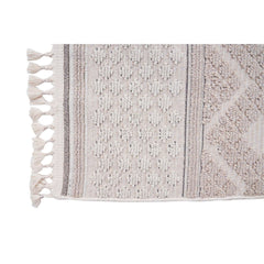 Cream Geometric Area Rug – Machine Made Rug | Scandinavian Style Carpet by Dolce Vita