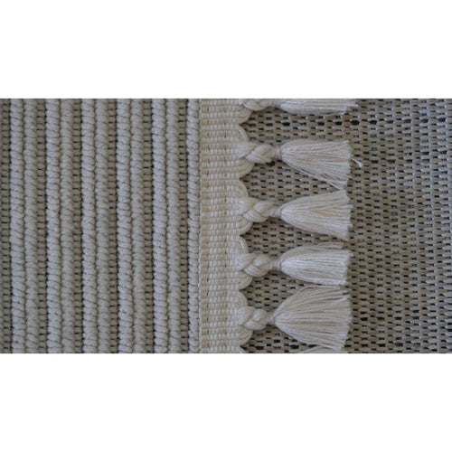 Cream Geometric Area Rug – Machine Made Rug | Scandinavian Style Carpet