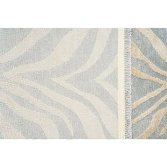 Modern Grey Area Rug - Machine Made Polypropylene Carpet With Soft Texture & 10 mm Pile Height