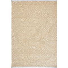 Modern Area Rug – Gold Machine Made Rug with Soft Texture & 10mm Pile Height
