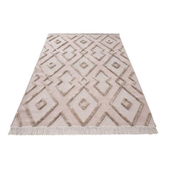Mandurah Mink Area Rug – Machine Made Geometric Carpet with 20 mm Pile Height