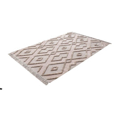 Mandurah Mink Area Rug – Machine Made Geometric Carpet with 20 mm Pile Height