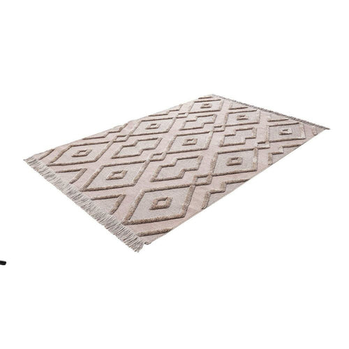 Mandurah Mink Area Rug – Machine Made Geometric Carpet with 20 mm Pile Height