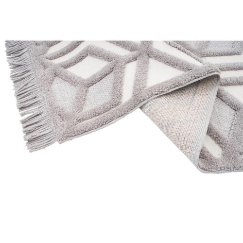 Geometric Area Rug – Machine Made Mink Carpet with 20 mm Pile Height & Anti Slip