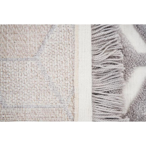 Geometric Area Rug – Machine Made Mink Carpet with 20 mm Pile Height & Anti Slip