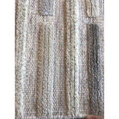 Handmade Wool Rug – Grey Striped New Zealand Wool Flatweave Area Rug by Dolce Vita