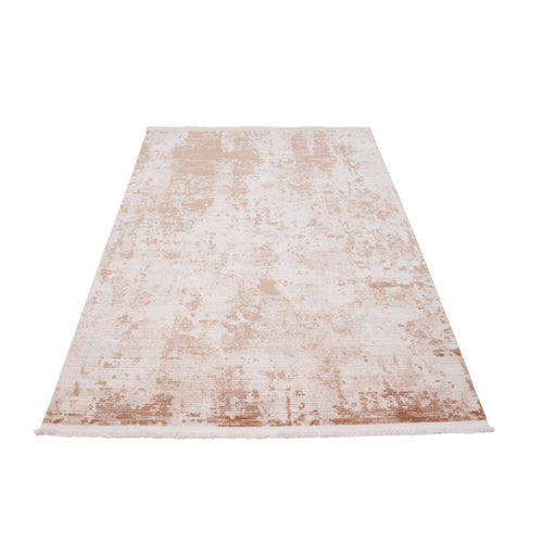 Modern Area Rug – Machine Made Cream Flatweave Carpet for Living Room Comfort