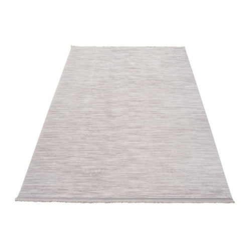Grey Striped Area Rug - Machine Made Rug by Dolce Vita | Flatweave Carpet