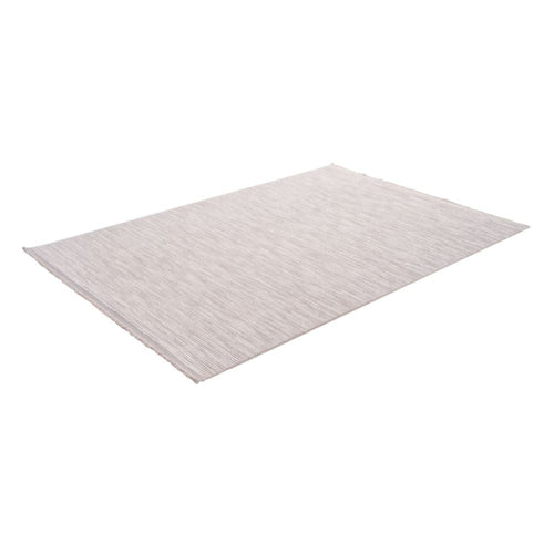 Grey Striped Area Rug - Machine Made Rug by Dolce Vita | Flatweave Carpet