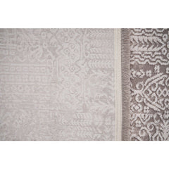 Classic Machine Made Rug - Grey Area Rug for Living Room Carpet | Durable Flatweave