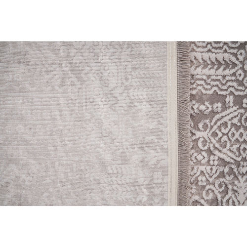 Classic Machine Made Rug - Grey Area Rug for Living Room Carpet | Durable Flatweave