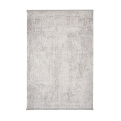 Classic Machine Made Rug - Grey Area Rug for Living Room Carpet | Durable Flatweave